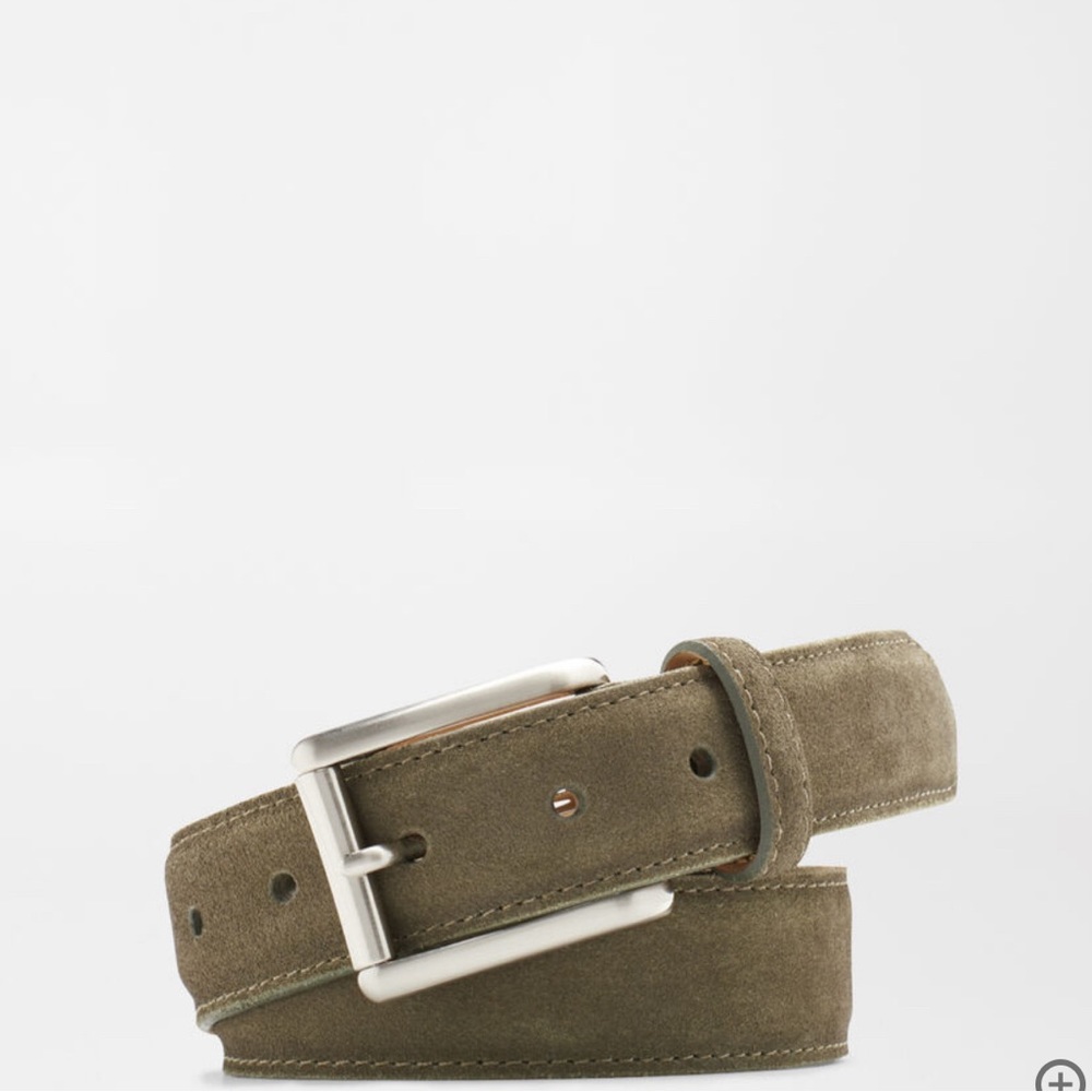 Peter Miller Crown Crafted Excursionist Suede Belt